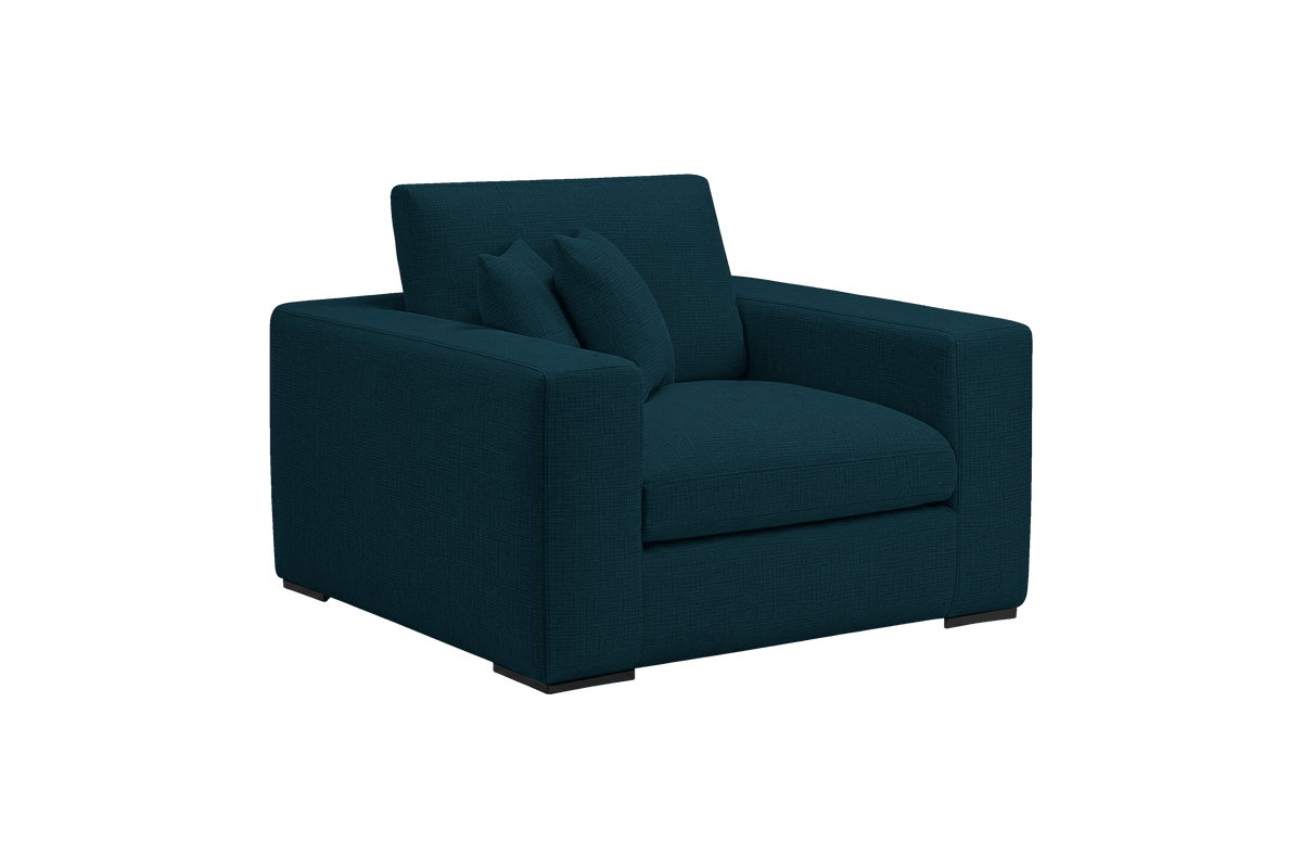 Rhodes Armchair in Roni Deep Lake