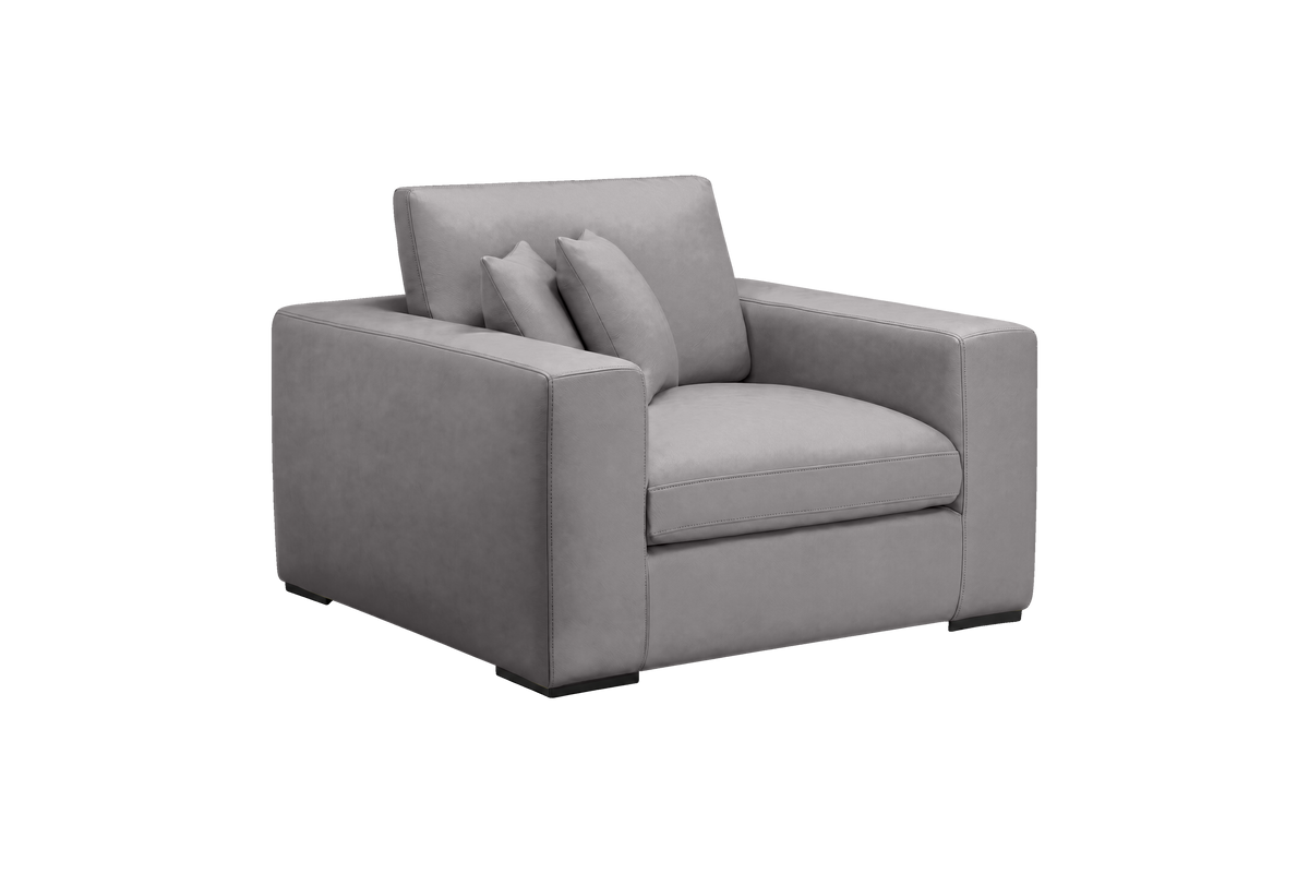 Rhodes Armchair in Dante Meteor