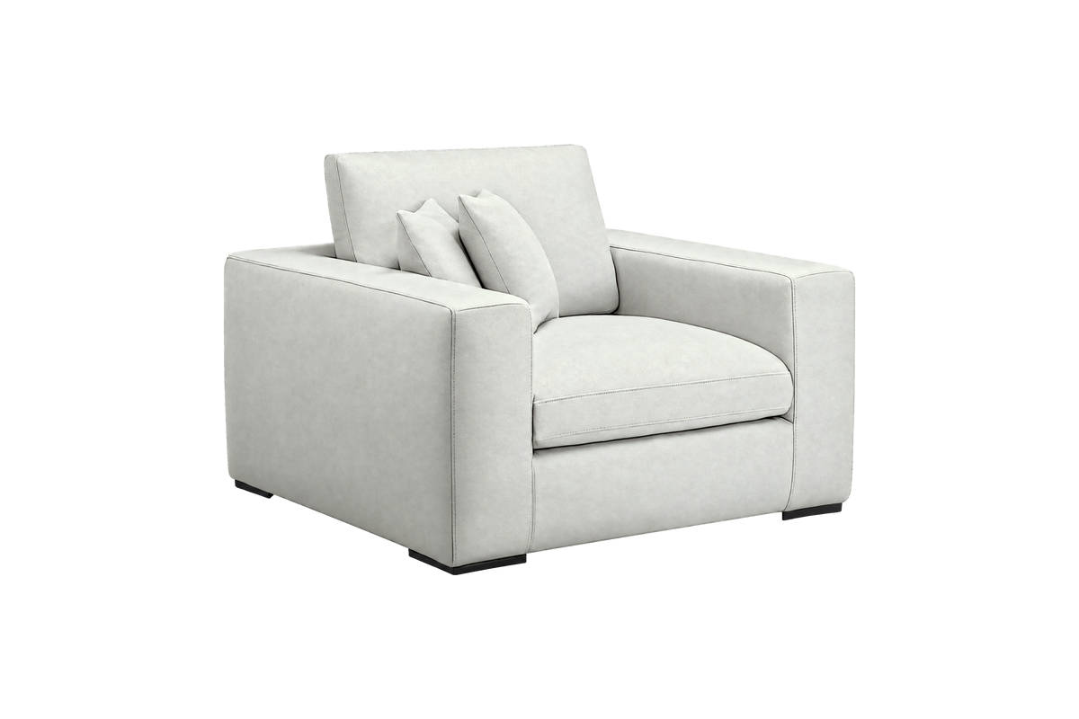 Rhodes Armchair in Felix Milky