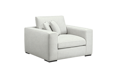 Rhodes Armchair in Felix Milky