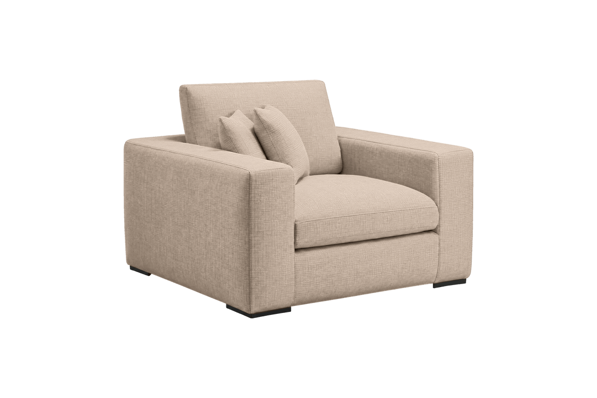 Rhodes Armchair in Roni Pine Nut