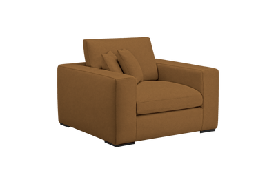 Rhodes Armchair in Felix Pisco