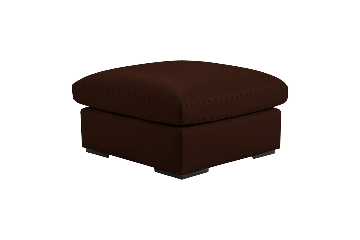 Rhodes Footstool in Momo Biscuit