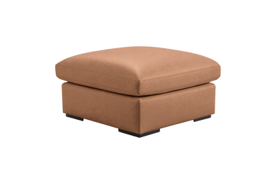 Rhodes Footstool in Momo Camel