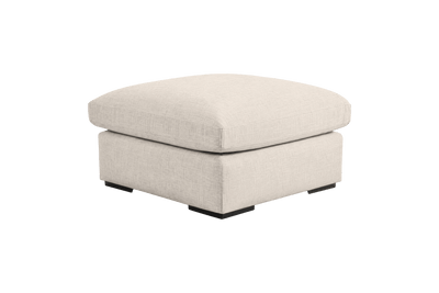 Rhodes Footstool in Mosquito Cracker