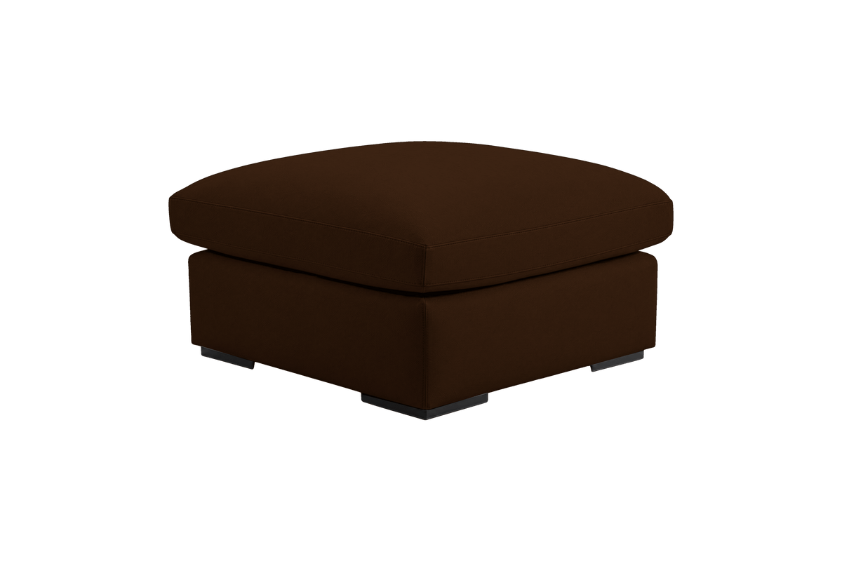 Rhodes Footstool in Marfa Denton