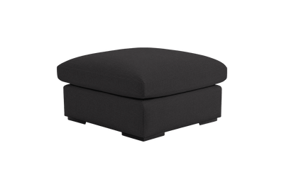 Rhodes Footstool in Roni Ember
