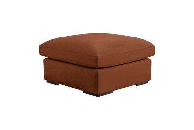 Rhodes Footstool in Dante Hazel
