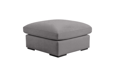 Rhodes Footstool in Dante Meteor