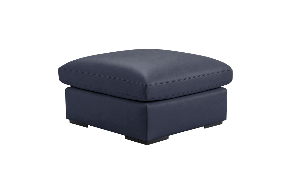 Rhodes Footstool in Momo Midnight