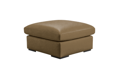 Rhodes Footstool in Momo Olivia