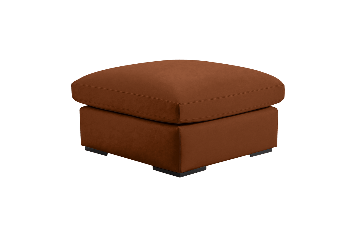 Rhodes Footstool in Marfa Pluto
