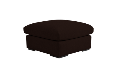 Rhodes Footstool in Mosquito Terra