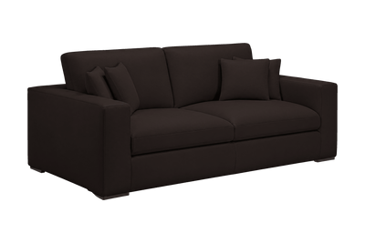 Rhodes Large Sofa in Dante Ebony