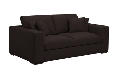 Rhodes Medium Sofa in Dante Ebony