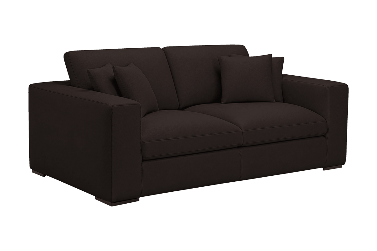 Rhodes Medium Sofa in Dante Ebony