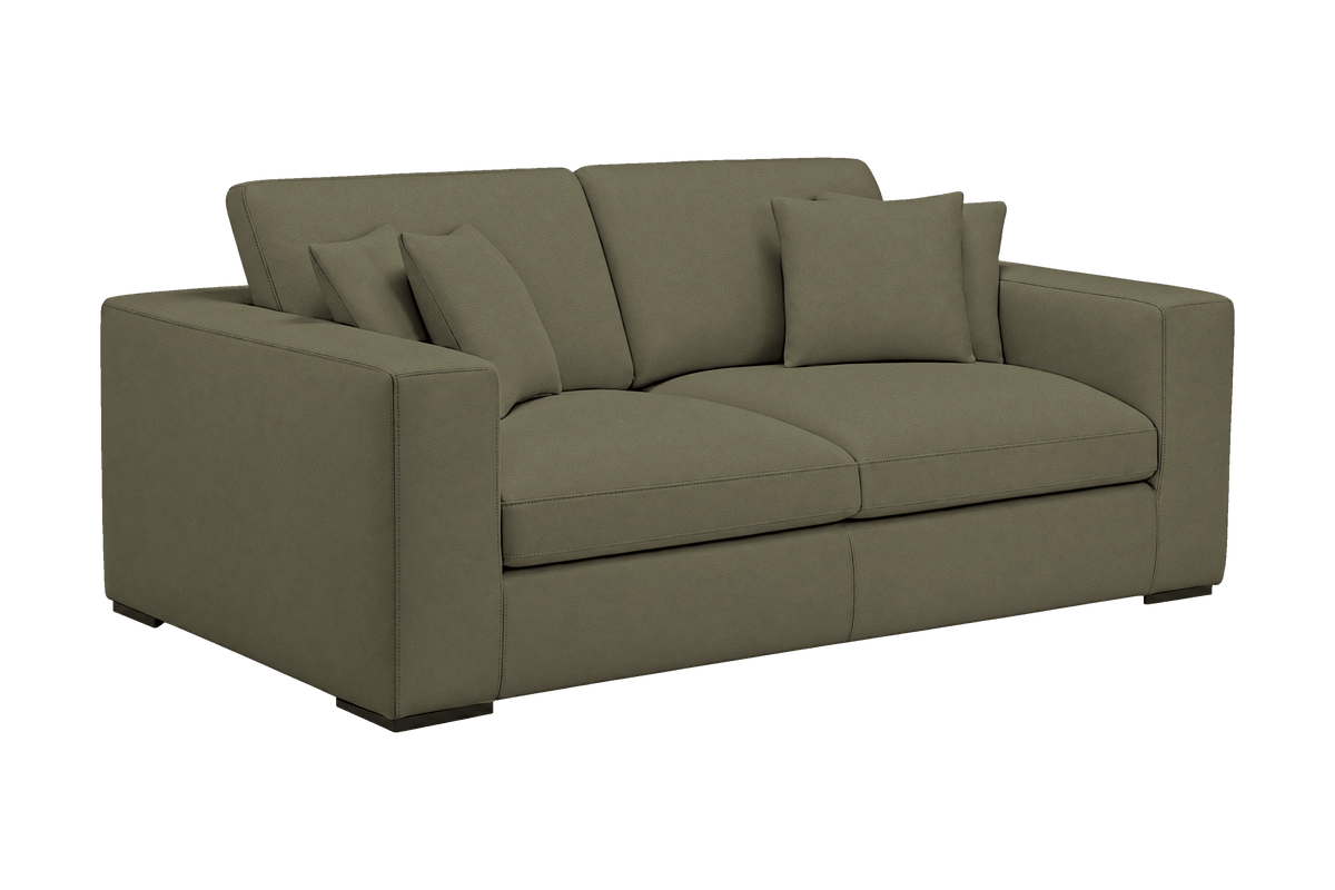Rhodes Medium Sofa in Felix Olive