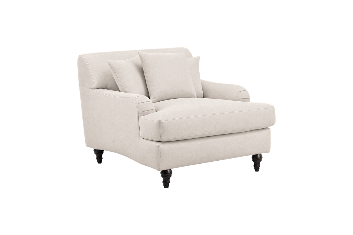 Senia Armchair in Fresco Milky