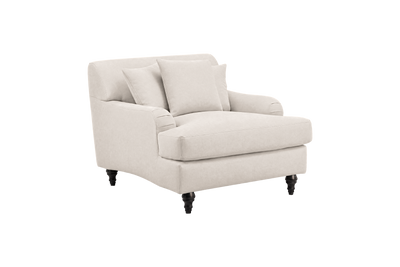 Senia Armchair in Fresco Milky