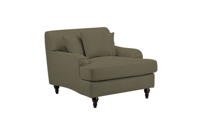 Senia Armchair in Felix Olive