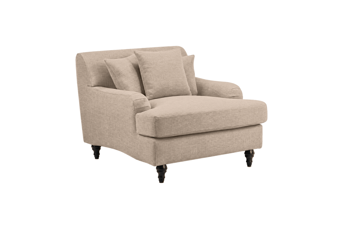 Senia Armchair in Roni Pine Nut