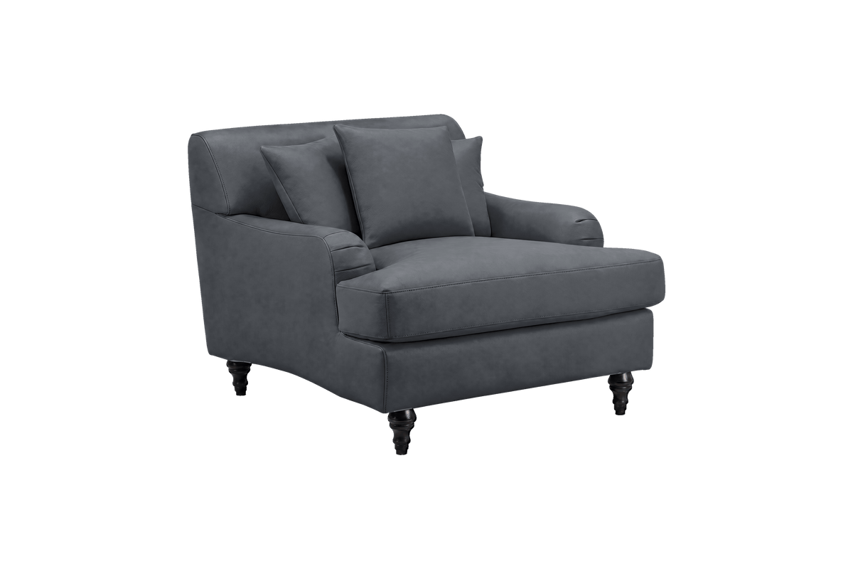 Senia Armchair in Dante Shark