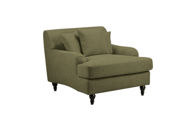 Senia Armchair in Mosquito Sycamore