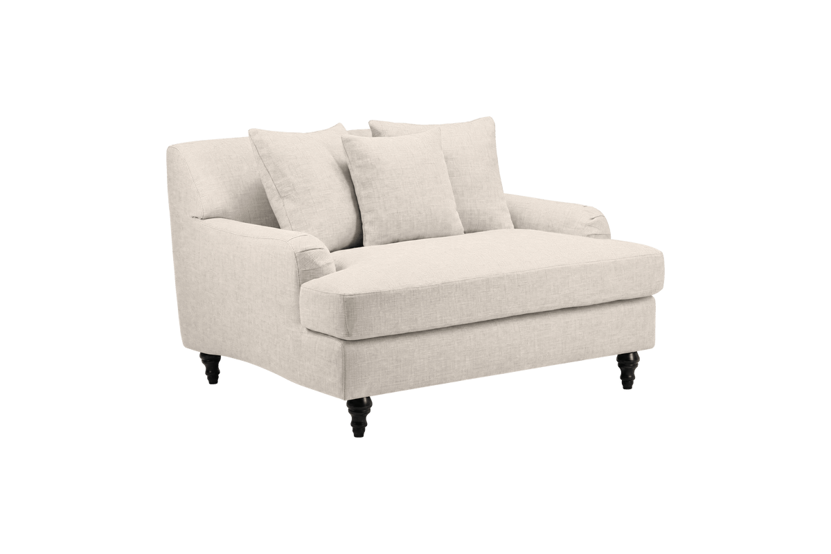 Senia Cuddle Chair in Mosquito Cracker