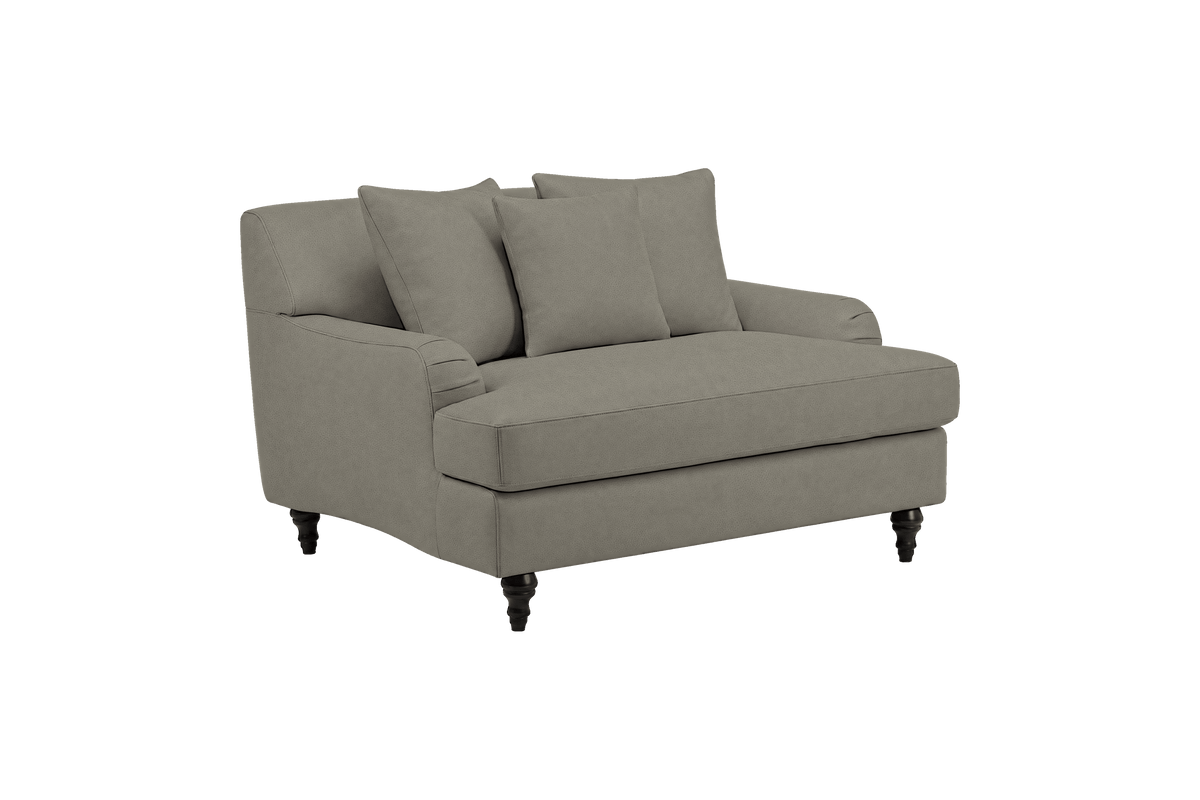 Senia Cuddle Chair in Felix Glace