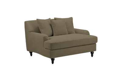 Senia Cuddle Chair in Mosquito Malibu