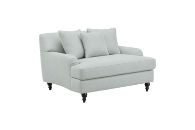 Senia Cuddle Chair in Fresco Meteor