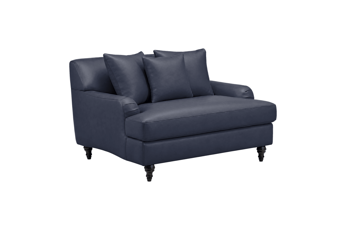 Senia Cuddle Chair in Momo Midnight