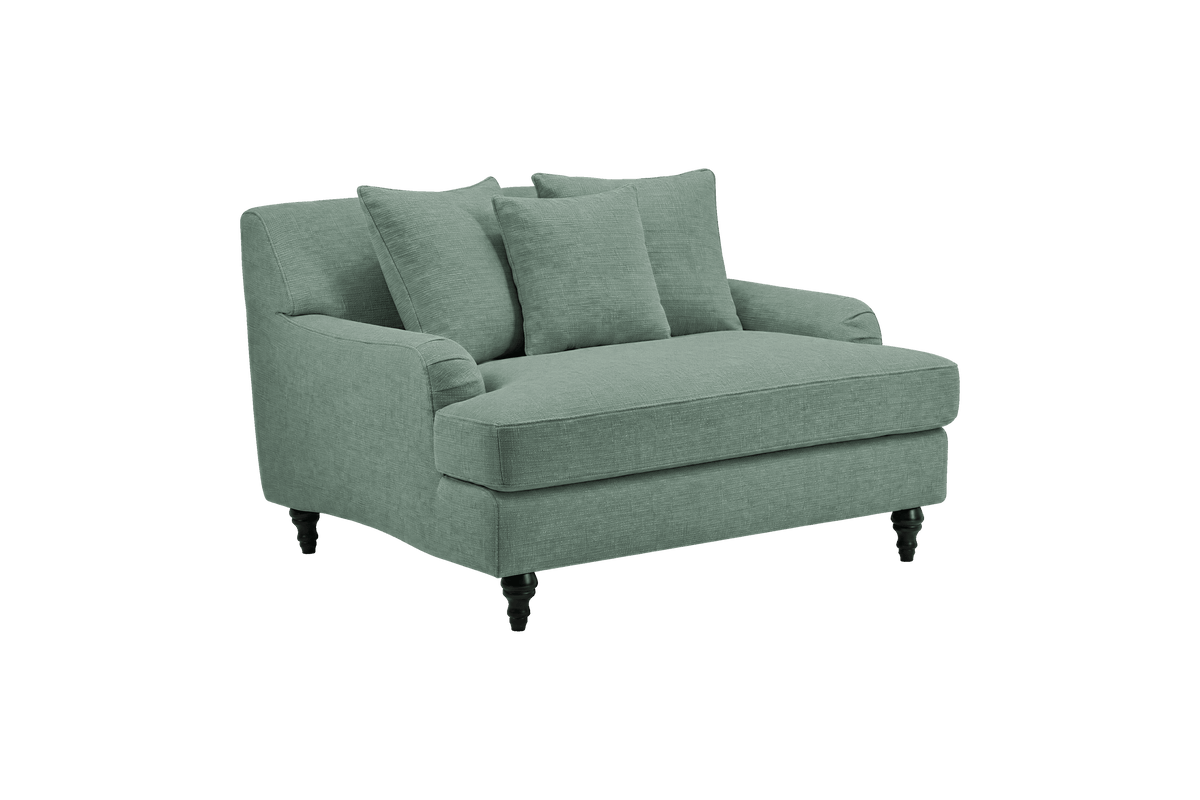 Senia Cuddle Chair in Roni Nane