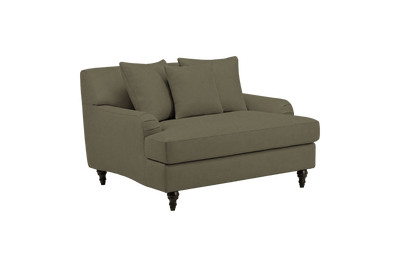 Senia Cuddle Chair in Felix Olive
