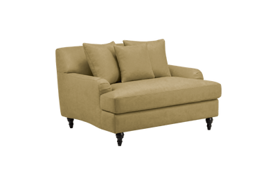 Senia Cuddle Chair in Marfa Olivia