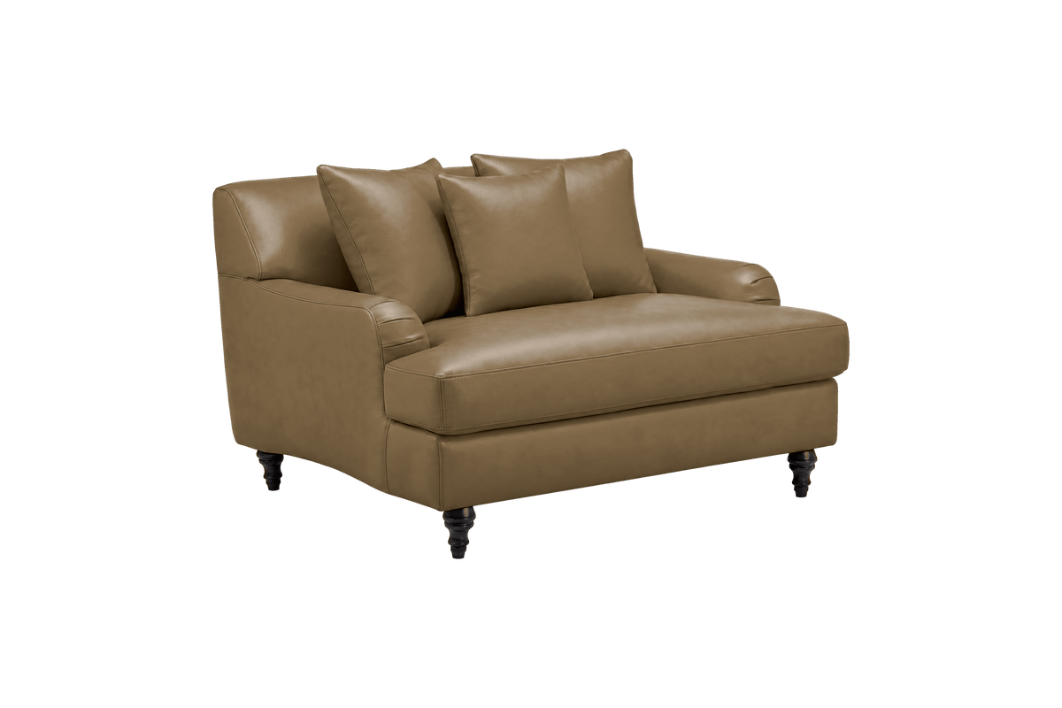 Senia Cuddle Chair in Momo Olivia