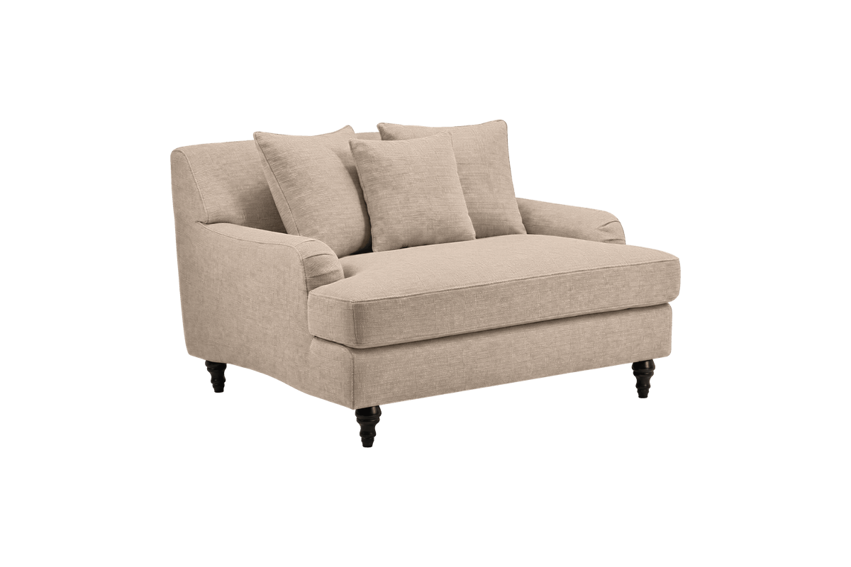 Senia Cuddle Chair in Roni Pine Nut