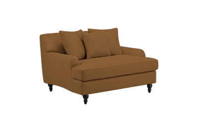 Senia Cuddle Chair in Felix Pisco
