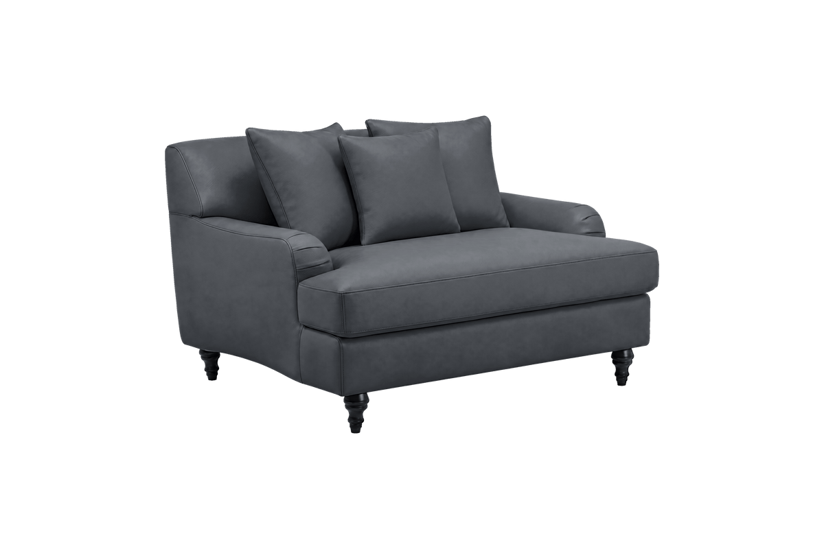 Senia Cuddle Chair in Dante Shark