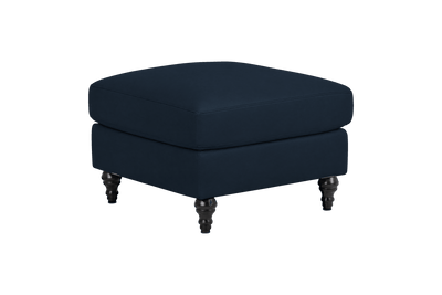 Senia Footstool in Dante Aqua