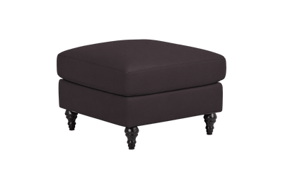 Senia Footstool in Dante Charcoal