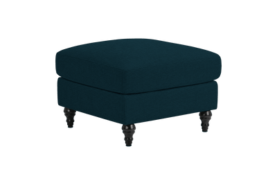 Senia Footstool in Roni Deep Lake
