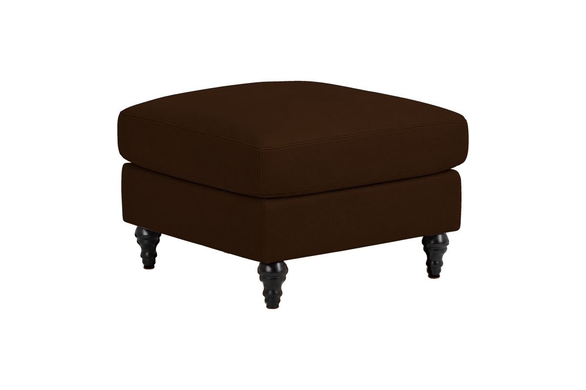Senia Footstool in Marfa Denton