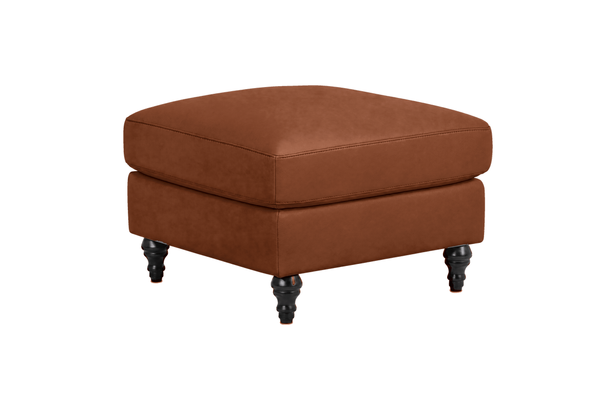 Senia Footstool in Dante Hazel