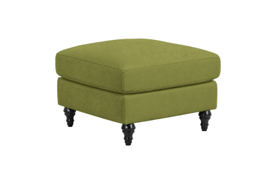 Senia Footstool in Fresco Key Lime