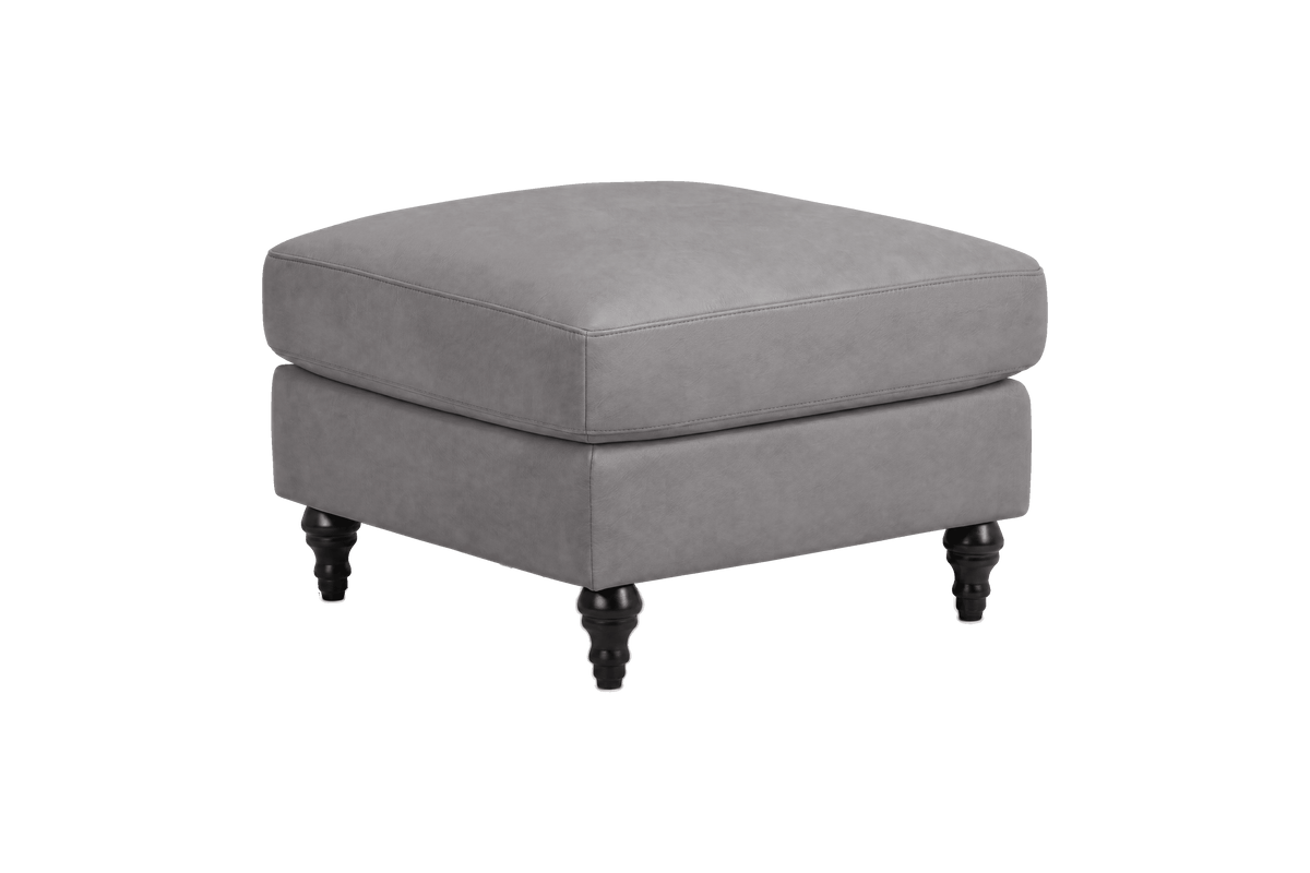 Senia Footstool in Marfa Meteor