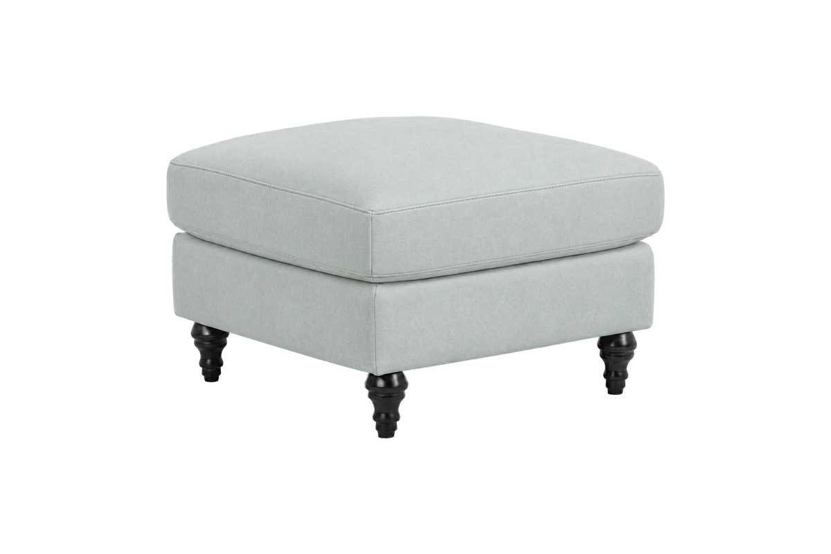 Senia Footstool in Fresco Meteor