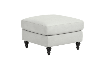 Senia Footstool in Felix Milky