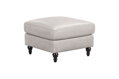 Senia Footstool in Momo Milky