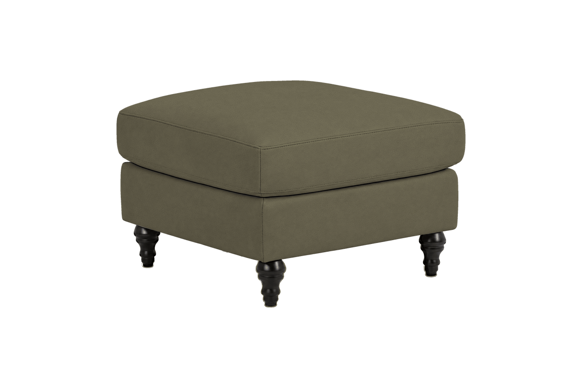 Senia Footstool in Felix Olive